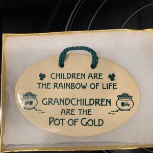 Mountain Meadows Ceramic Plaque